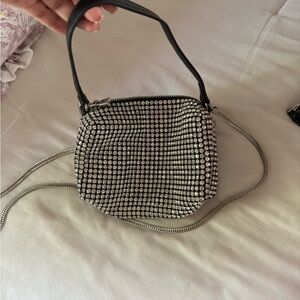 Amazon Silver and Black Mini Bag
